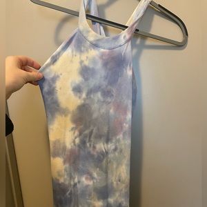 MIDI tight tie dye dress